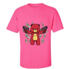 Unisex Ultra Cotton Safety Neon Crewneck Tee