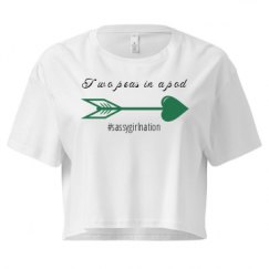 Ladies Festival Cali Crop Top Tee