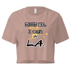 Ladies Festival Cali Crop Top Tee