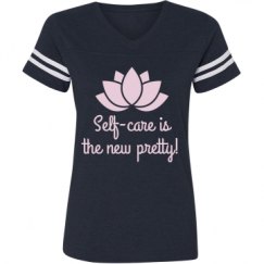 Ladies Relaxed Fit Vintage Sports Tee