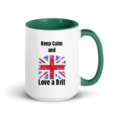 15oz Ceramic Mug with Color Inside