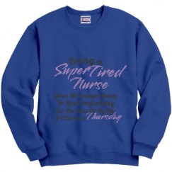 Unisex Film and Foil Crewneck Sweatshirt