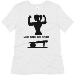 Ladies Relaxed Fit Super Soft Triblend Tee