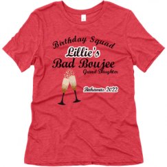 Ladies Relaxed Fit Super Soft Triblend Tee