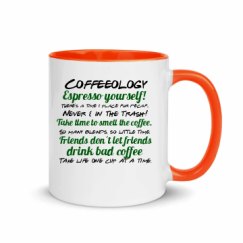 11oz Ceramic Mug with Color Inside