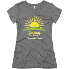 Ladies Slim Fit Super Soft Triblend Tee