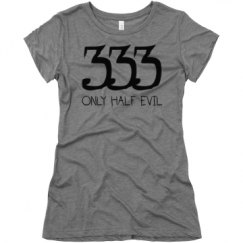 Ladies Slim Fit Super Soft Triblend Tee