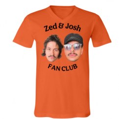 Unisex V-Neck Jersey Tee