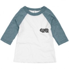 Toddler 3/4 Sleeve Raglan Tee