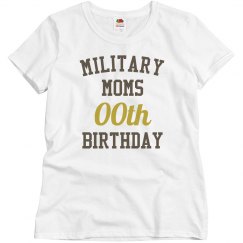 Customize military mom bday