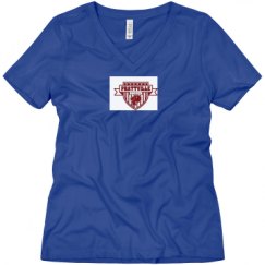 Ladies Relaxed Fit V-Neck Tee