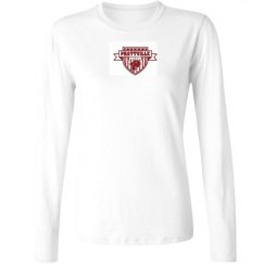 Ladies Relaxed Fit Basic Long Sleeve Tee