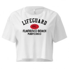 Ladies Festival Cali Crop Top Tee