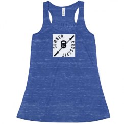 Ladies Flowy Racerback Tank