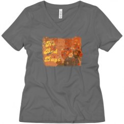 Ladies Relaxed Fit V-Neck Tee
