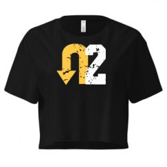 Ladies Festival Cali Crop Top Tee