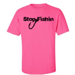 Unisex Ultra Cotton Safety Neon Crewneck Tee