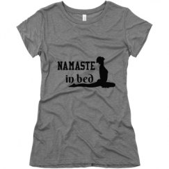 Ladies Slim Fit Super Soft Triblend Tee