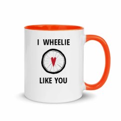 11oz Ceramic Mug with Color Inside