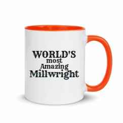 11oz Ceramic Mug with Color Inside