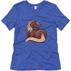 Ladies Relaxed Fit Super Soft Triblend Tee