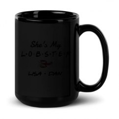 15oz Black Glossy Mug