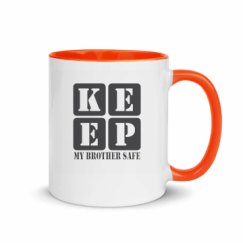 11oz Ceramic Mug with Color Inside