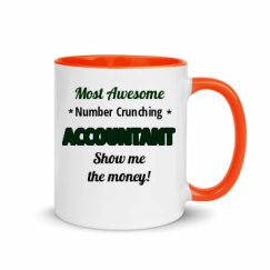 11oz Ceramic Mug with Color Inside