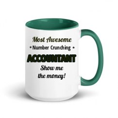 15oz Ceramic Mug with Color Inside