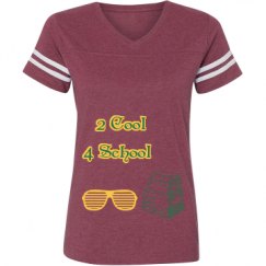 Ladies Relaxed Fit Vintage Sports Tee