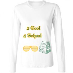 Ladies Relaxed Fit Basic Long Sleeve Tee