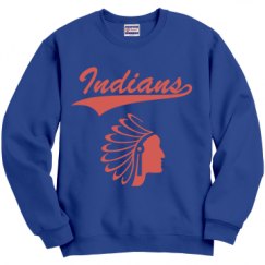 Unisex Film and Foil Crewneck Sweatshirt