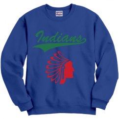 Unisex Film and Foil Crewneck Sweatshirt