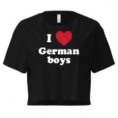 Ladies Festival Cali Crop Top Tee