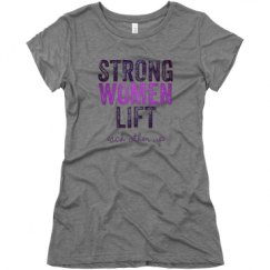 Ladies Slim Fit Super Soft Triblend Tee