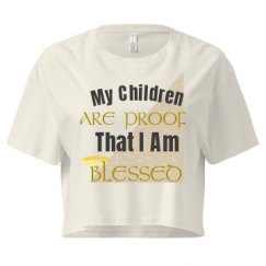 Ladies Festival Cali Crop Top Tee