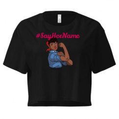 Ladies Festival Cali Crop Top Tee