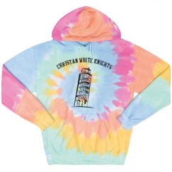Unisex Tie-Dye Fleece Hoodie