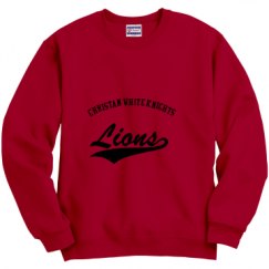 Unisex Film and Foil Crewneck Sweatshirt