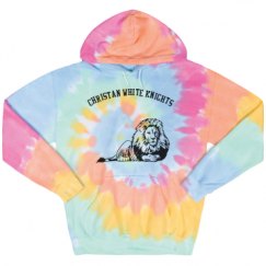 Unisex Tie-Dye Fleece Hoodie