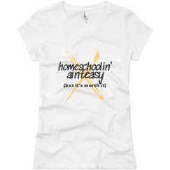 Ladies Slim Fit Basic Promo Jersey Tee