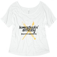 Ladies Flowy Slouchy Tee