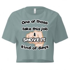 Ladies Festival Cali Crop Top Tee