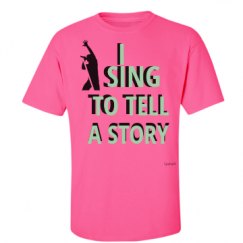 Unisex Ultra Cotton Safety Neon Crewneck Tee