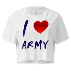 Ladies Festival Cali Crop Top Tee