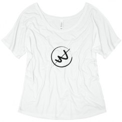 Ladies Flowy Slouchy Tee
