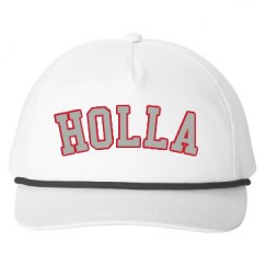 Snapback Five-Panel Rope Hat