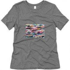 Ladies Relaxed Fit Super Soft Triblend Tee