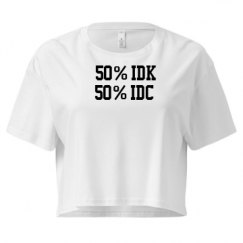 Ladies Festival Cali Crop Top Tee