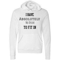 Unisex Fleece Pullover Midweight Hoodie